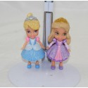 Ensemble mini poupée Princesse DISNEY mini toodler Anna et Raiponce 8 cm