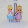 Mini doll set Princess DISNEY mini toodler Anna and Rapunzel 8 cm