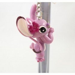 Angel DISNEY Lilo and Stitch Pink Purple 6 cm pvc figure key ring