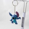 Porta chiave Stitch DISNEYLAND PARIGI Lilo e Stitch blu pvc figurina 6 cm