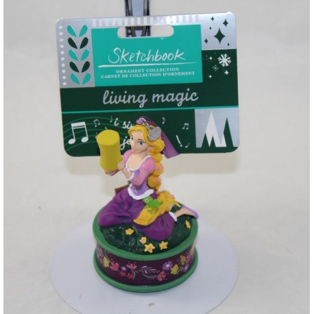 Rapunzel ornament o tono DISNEY STORE Sketchbook living magic cantando Navidad