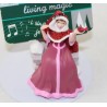 Beautiful DISNEY STORE ornament Beauty and the Beast Sketchbook living magic singing Christmas