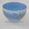 Bol 3D Tinker Bell DISNEY STORE Fairy Blue Bell relief ceramic 14 cm