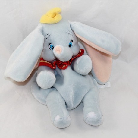 Trousse peluche Dumbo DISNEY sac Buena Vista bleu 25 cm