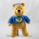Winnie the Pooh's pooh DISNEYLAND PARIS Super héroe enmascarado azul Disney 21 cm