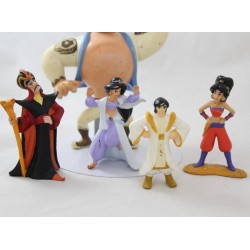 Set di figurine Aladdin DISNEY Genie Jasmine Aladdin Jafar batch di 5 figurine