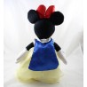 Peluche Minnie DISNEYLAND PARIS Blanche Neige princesse Disney 40 cm