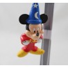 Porte clés Mickey DISNEY figurine magicien Fantasia chapeau 8 cm