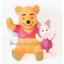 Salvadanaio Winnie the Pooh Disney Winnie e maialino plastica 16 cm