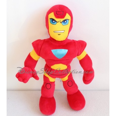 Peluche de Iron Man MARVEL Superhéroe Nicotoy Rojo Amarillo 30 cm