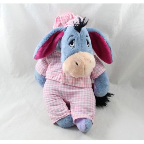 Donkey bourriquet DISNEY NICOTOY pigiama rosa piastrelle vichy 28 cm