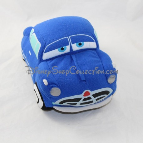 Peluche coche coches NICOTOY Disney Doc Hudson coche azul 21 cm