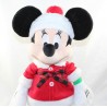 Plush Minnie DISNEY STORE mother Christmas red dress 2017 40 cm