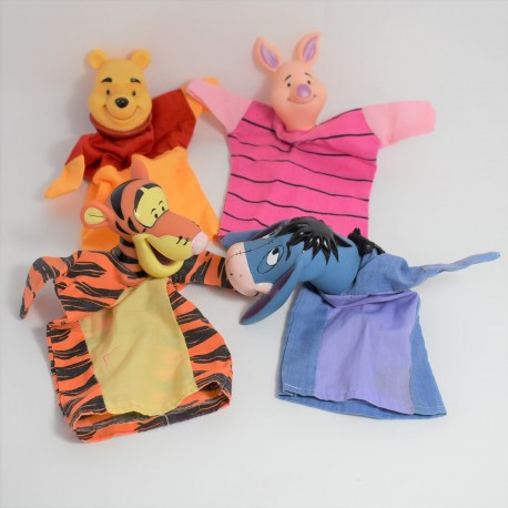 Marionnette à main Tigrou DISNEY Winnie l'ourson orange 25 cm