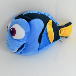Peluche poisson Dory DISNEY NICOTOY Le Monde de Dory bleu 31 cm