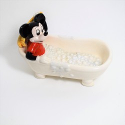 Figurine is GROSVENOR Disney Mickey and goofy plastic soft SOAP