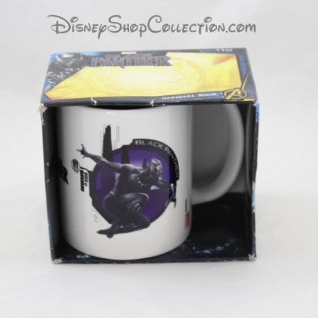 Mug Black Panther MARVEL Avengers white ceramic cup 10 cm