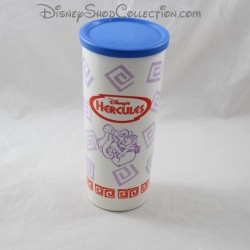 TUPPERWARE Disney Hercules vaso de cristal de plástico con capucha Megara 16 cm