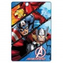 Supereroe polare plaid MARVEL Avengers Iron Man, Capitan America e Thor 145 cm