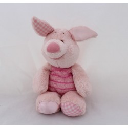 Disney pink piglet vichy satin Nicotoy pig 23 cm