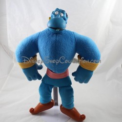 Plüsch Puppe Genie DISNEYLAND PARIS Aladdin Kunststoff blau Disney 38 cm