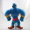 Muñeca de felpa Genie DISNEYLAND PARIS Aladdin plástico azul Disney 38 cm