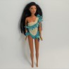 Modello bambola Pocahontas DISNEY MATTEL abito blu indiano 30 cm
