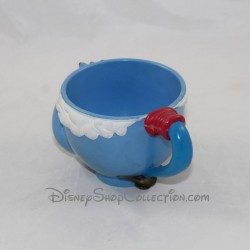 Tazza il Genio WALT DISNEY COMPAGNY Aladdin blu vintage tazza di plastica 8 cm
