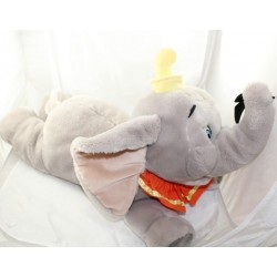 Grande peluche XXL éléphant Dumbo DISNEY éléphant volant 75 cm