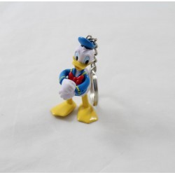 Porte clés Donald DISNEY figurine pvc bleu blanc jaune 7 cm