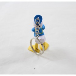 Porta chiave Donald DISNEY blu giallo blu pvc figurina 7 cm