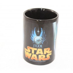 Mug Master Yoda STAR WARS Jedi LucasFilm tazza in ceramica nera Disney 12 cm