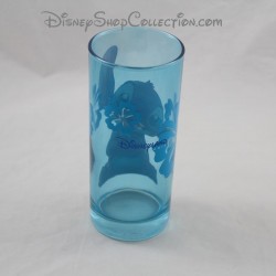 Stich DISNEYLAND PARIS Lilo Glas und Stich Glas blau Disney Top 14 cm
