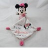 Doudou Taschentuch Minnie DISNEY BABY "Zum Mond Minnie und zurück" Simba Spielzeug rosa 34 cm
