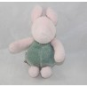 Pig cub DISNEY GUND Classic Pooh pink green 15 cm