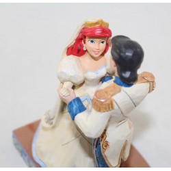 Figura Ariel y su Príncipe DISNEY TRADITIONS Jim Shore Showcase Boda La Sirenita
