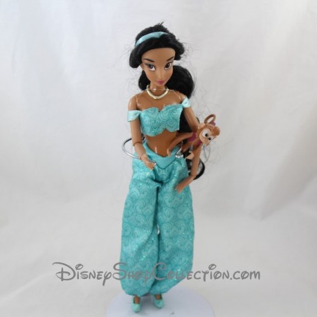 Poupée mannequin Jasmine DISNEY STORE articulée Aladdin princesse 30 cm