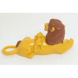 Figurine Mufasa et Simba DISNEY Le roi lion pvc 11 cm