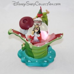 Snow globe musicale Peter Pan DISNEYLAND PARIS Capitaine Crochet boule à neige Disney 15 cm