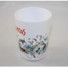 Pocahontas DISNEY ceramic Cup 8 cm white glass