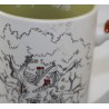 Mug Tic and Tac DISNEY PARKS squirrel handle 3D ceramic cup 13 cm