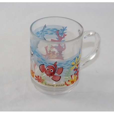 Mug en verre Nemo DISNEY PIXAR Le Monde de Nemo poisson 9 cm