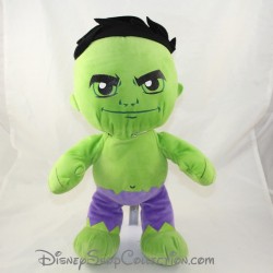 Peluche Hulk NICOTOY super héros Avengers Marvel vert 38 cm