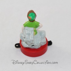 Figurine tampon DISNEYLAND PARIS Mcdonald's Peter Pan et Fée Cochette Mcdo Disney 7 cm