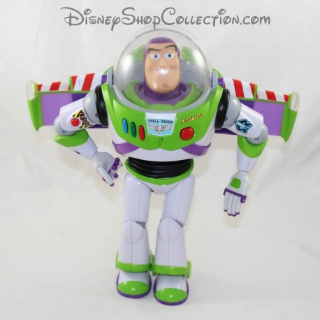 Figurine parlante Buzz l'éclair THINKWAY TOYS Disney Toy Story Pixar parle en français 30 cm
