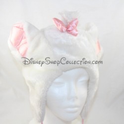 Marie sombrero de gato DISNEYLAND PARIS esconde orejas blancas rosas del tamaño de un adulto Disney
