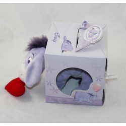 Donkey to bourriquet DISNEY NICOTOY Eeyore's Little Moments Red Heart 20 cm