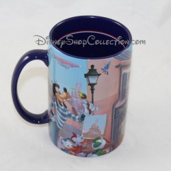 Mug en relief avec strass DISNEYLAND PARIS Mickey Minnie Tour Eiffel glitter 3D Disney 13 cm