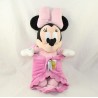 Peluche Minnie DISNEYPARKS coperta neonati rosa farfalla bambino 38 cm