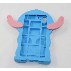Coque téléphone Stitch DISNEY plastique silicone 3D bleu 16 cm